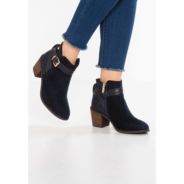 XTI Ankle boot navy XT111N023