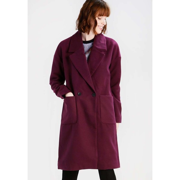 JDYKELLY LONG Płaszcz wełniany /Płaszcz klasyczny potent purple JY121U000