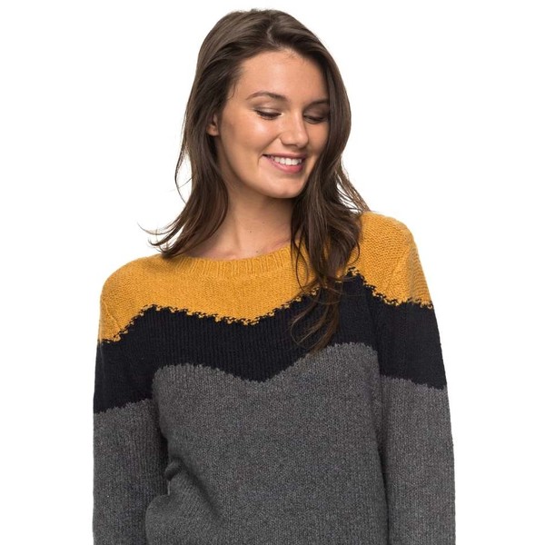 Roxy LOVE ENDURES Sweter dunkelgrau-meliert RO521I01J