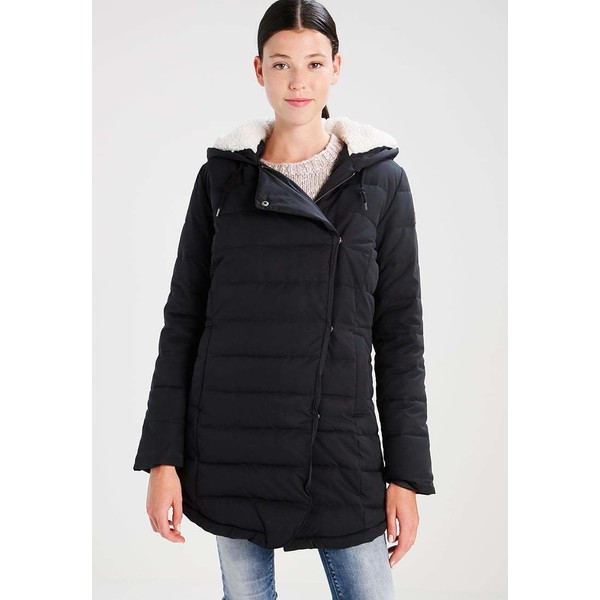 Roxy GLASSY Płaszcz zimowy black RO521P00C