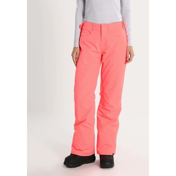 Roxy BACKYARD Spodnie narciarskie neon grapefruit RO541E01T