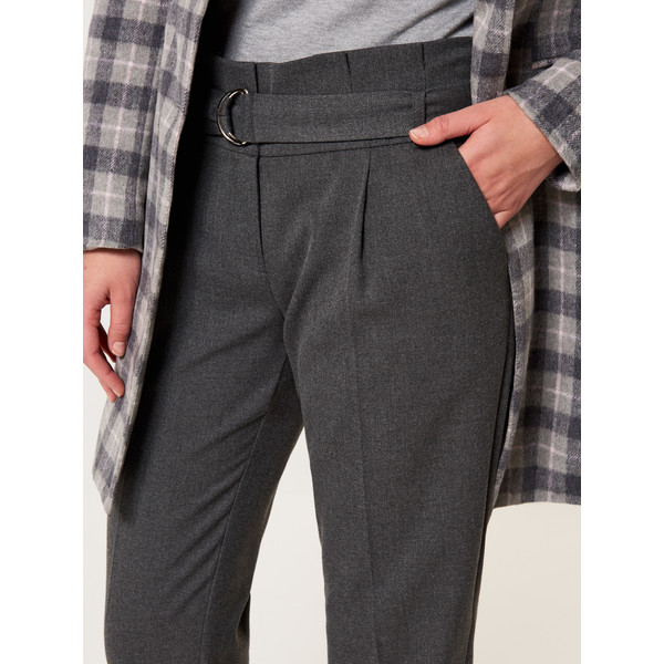 Mohito Eleganckie spodnie z wysokim stanem TD161-90X