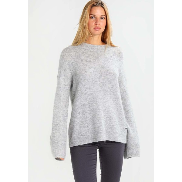 Calvin Klein Jeans SILKE Sweter light grey heather C1821I01K