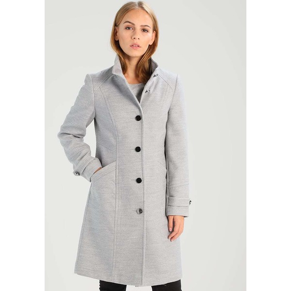Wallis Petite FUNNEL NECK Płaszcz wełniany /Płaszcz klasyczny grey WP021U002