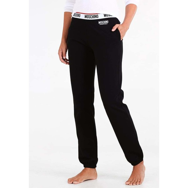 Moschino Underwear Spodnie od piżamy black MW881B004