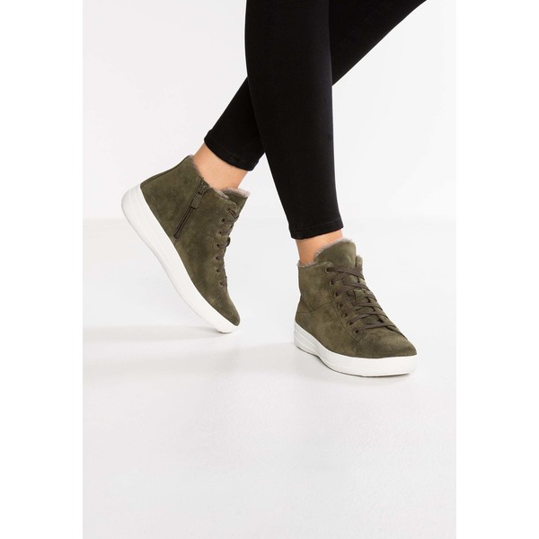 FitFlop F-SPORTY HIGH TOP Ankle boot green FI311X000