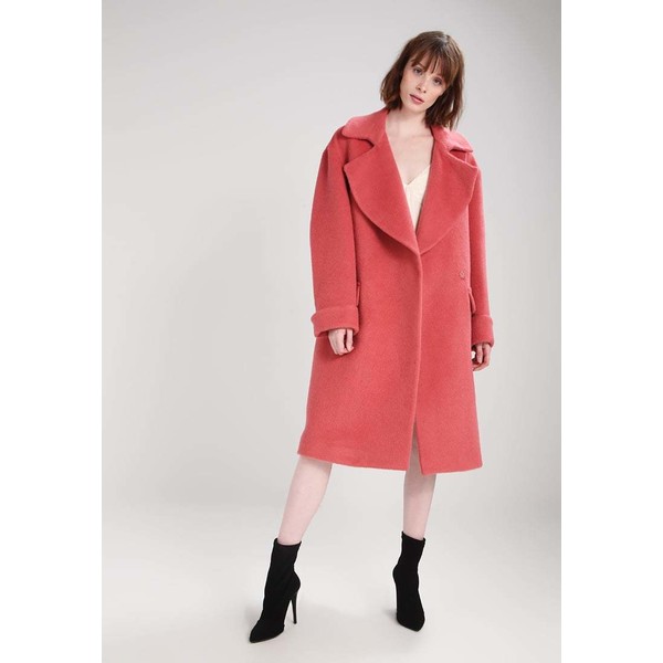 Topshop LONDON FASHION WEEK Płaszcz wełniany /Płaszcz klasyczny pink T0G21U002