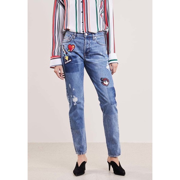 Love Moschino Jeansy Relaxed fit blue denim LO921N001