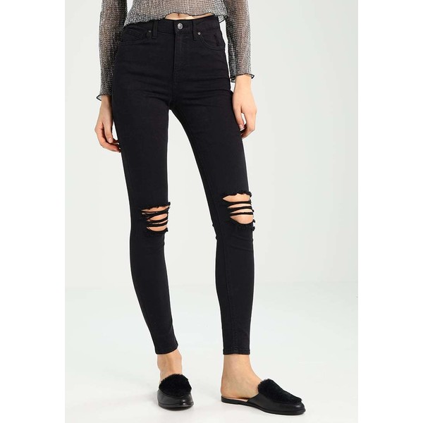 Topshop JAMIE NEW Jeans Skinny Fit black TP721N057