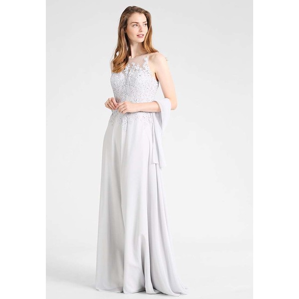 Luxuar Fashion Suknia balowa silbergrau LX021C04D
