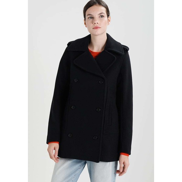 Abercrombie & Fitch Płaszcz wełniany /Płaszcz klasyczny black beauty A0F21U000