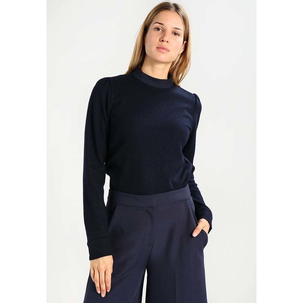 And Less ELVERUM Sweter blue night A0M21E00N