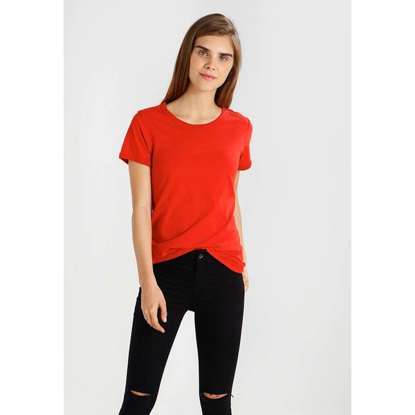 Sundry RINGER T-shirt basic red SUD21D001