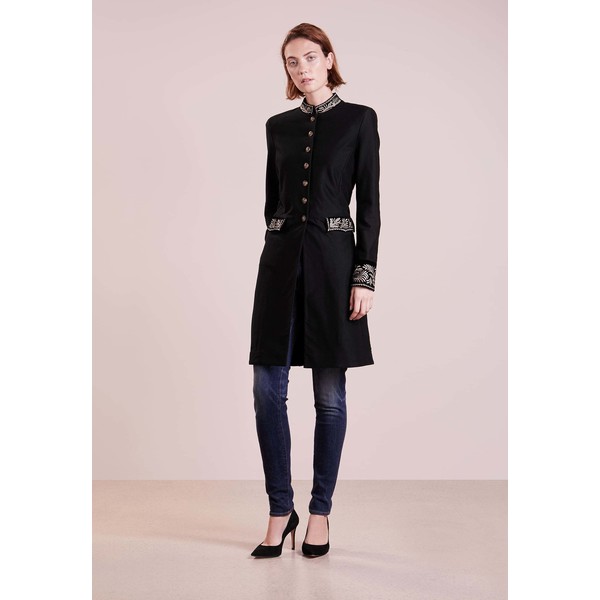 Polo Ralph Lauren MILITARY Płaszcz wełniany /Płaszcz klasyczny black PO221U00B