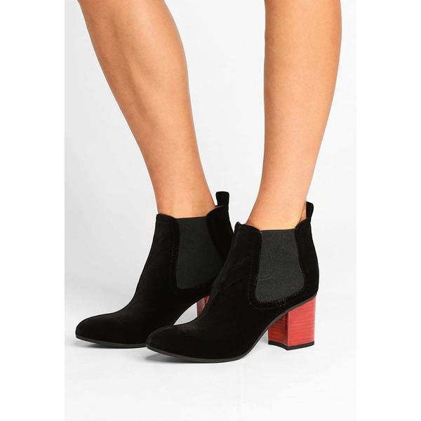 Sonia Rykiel Ankle boot noir/rouge SY911N002