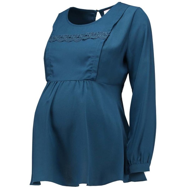 Spring Maternity CLEMENCY Bluzka teal SPA29H00A