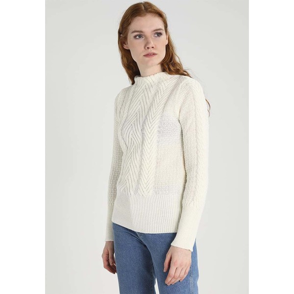 Benetton Sweter white 4BE21I0CP