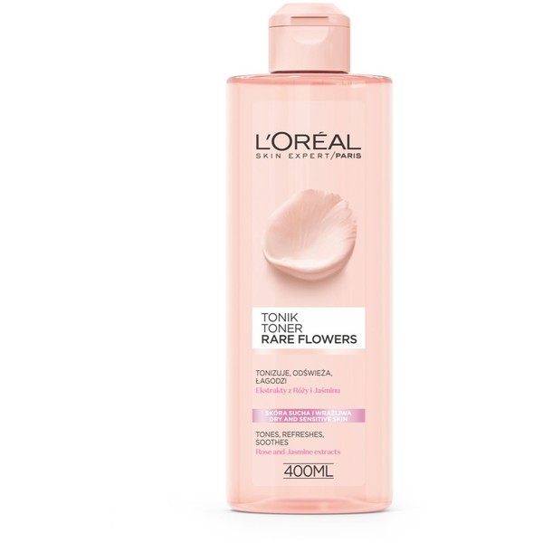 L'Oréal Paris Tonik Skin Expert Rare Flowers Tonik Łagodzący Skóra Sucha Wra 100-AKD05K