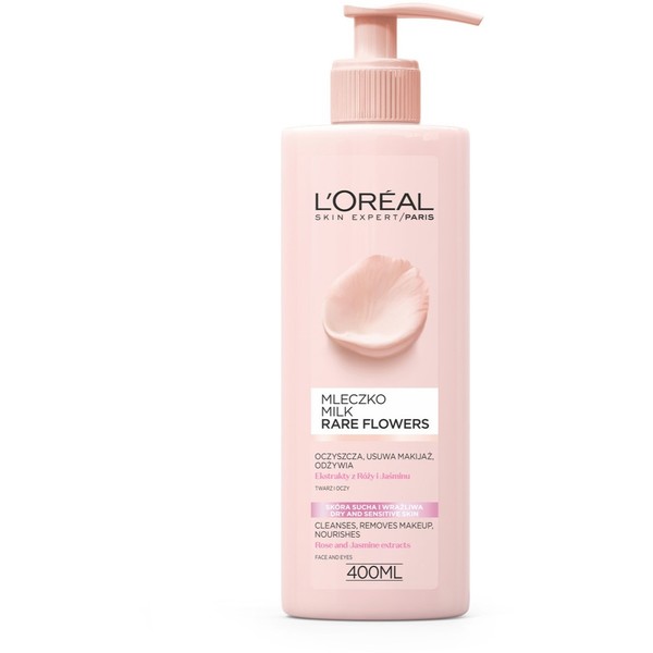 L'Oréal Paris Mleczko do demakijażu Skin Expert Rare Flowers 100-AKD05J