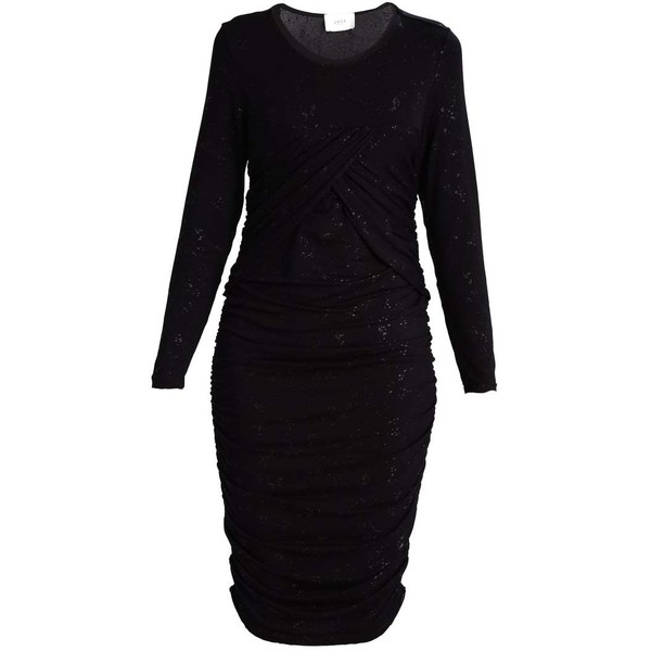 JUST FEMALE CALLAS Sukienka z dżerseju black JU121C02C