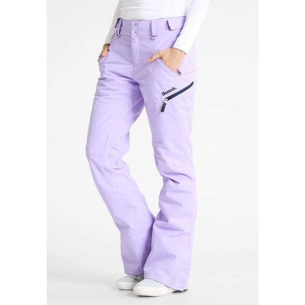 Bench BOLD SOLID PANT Spodnie narciarskie light purple BE641E00F