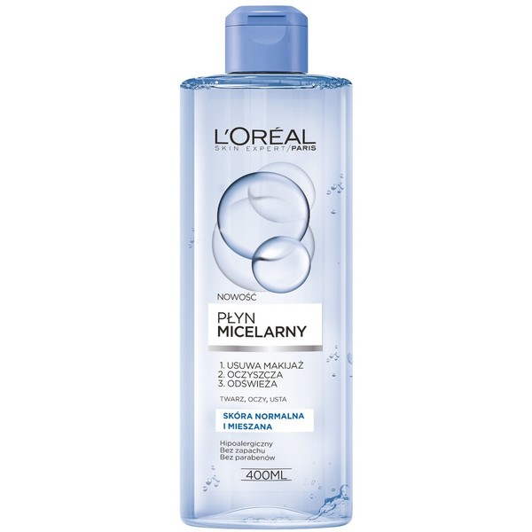 L'Oréal Paris Płyn Micelarny Skin Expert Płyn Micelarny Skóra Normalna Miesz 100-AKD05H