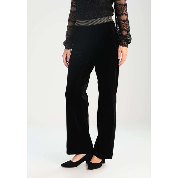 Rue de Femme BIANCA PANT Spodnie materiałowe black R0821A00K