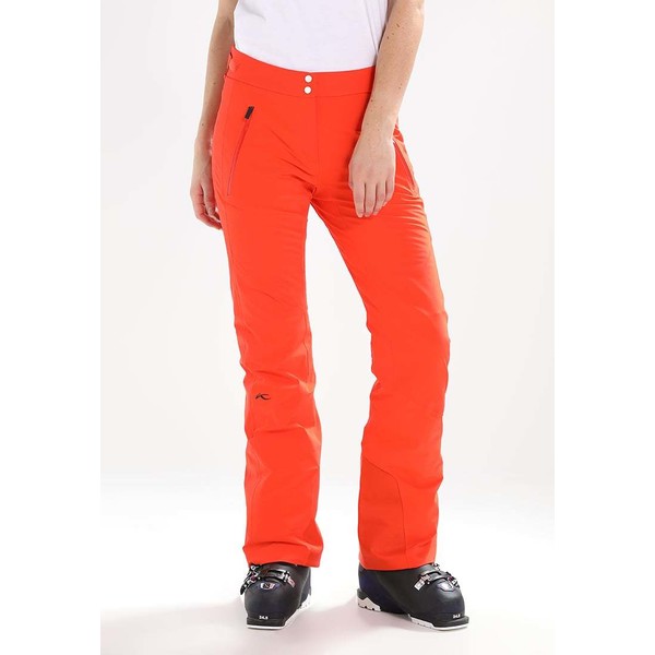 Kjus LADIES FORMULA PANTS Spodnie narciarskie spicy orange KJ141E003