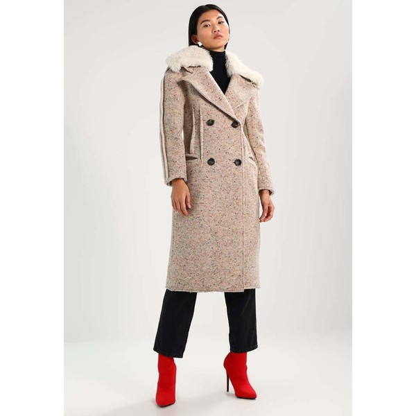 Topshop BOUTIQUE SPECKLED COAT Płaszcz wełniany /Płaszcz klasyczny multi-coloured T0G21U006