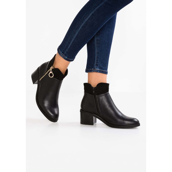 River Island Wide Fit Ankle boot black RID11N004