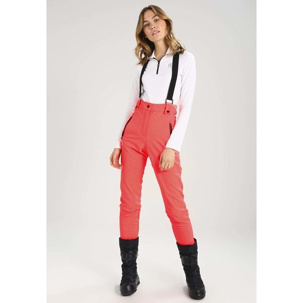 Topshop SNO STRAIGHT TROUSER Spodnie materiałowe pink TP721A0EM