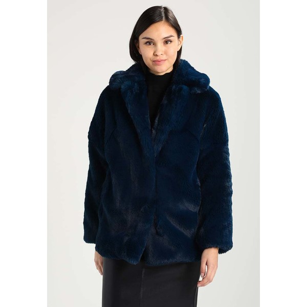 Karen Millen COLOURED COAT Płaszcz zimowy blue KM521U002