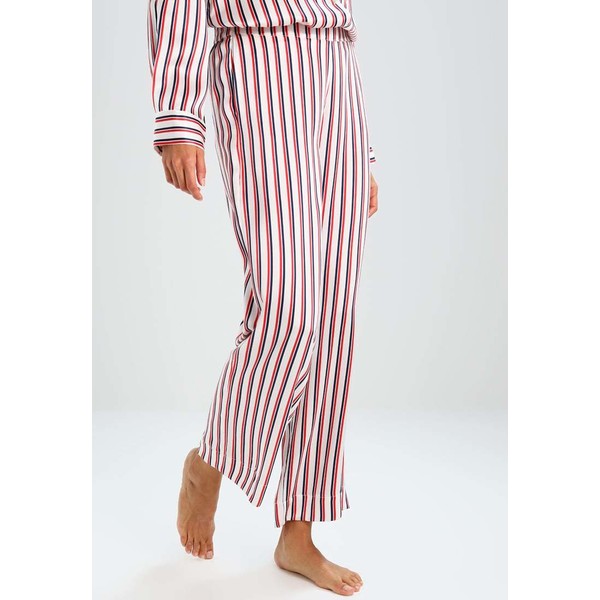 ASCENO TWIN STRIPE BOTTOM Spodnie od piżamy red/dark blue/white A0781O000