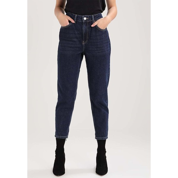 Topshop Petite MOM Jeansy Relaxed fit blue TP721N05T