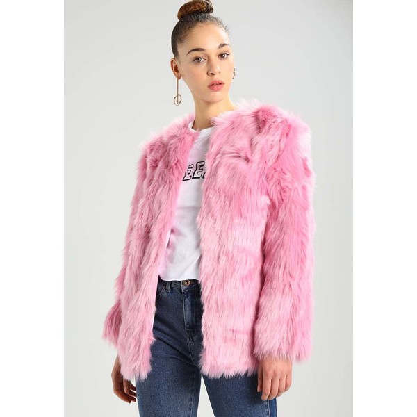 Miss Selfridge COAT Płaszcz zimowy pink MF921U00L
