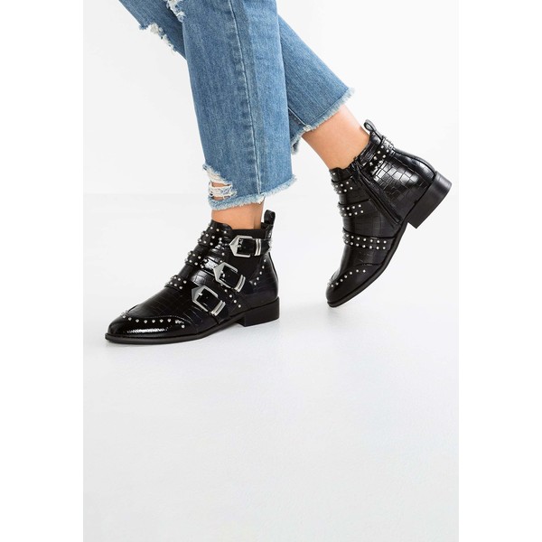 River Island Wide Fit Ankle boot black RID11N009