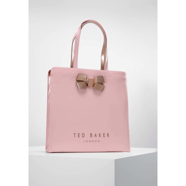 Ted Baker VALLCON BOW DETAIL LARGE ICON BAG Torba na zakupy pink TE451H07Q