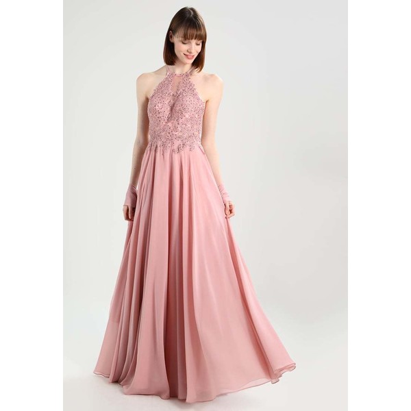 Luxuar Fashion Suknia balowa mauve LX021C052