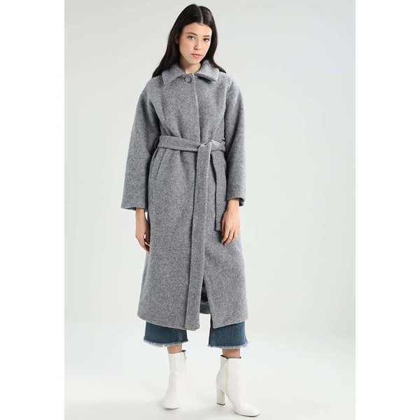 Weekday VENDELA COAT Płaszcz wełniany /Płaszcz klasyczny grey melange WEB21U00I