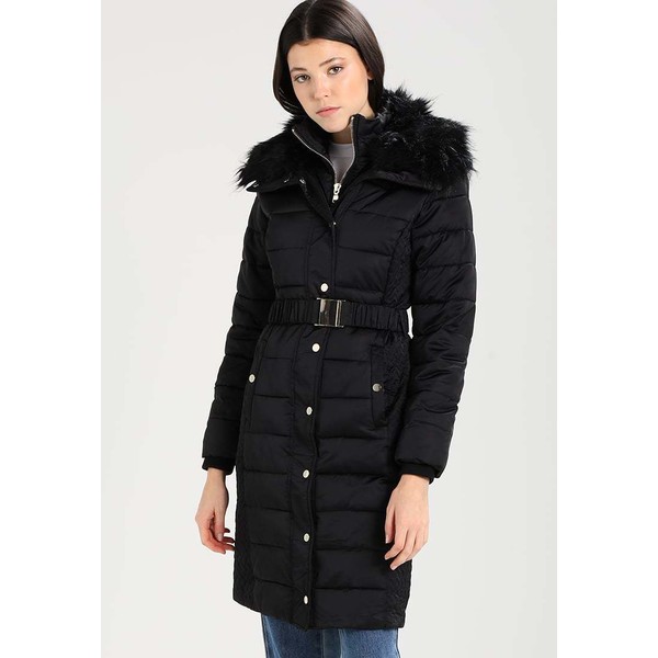 Miss Selfridge UPSPEC LONGLINE Płaszcz zimowy black MF921U00K