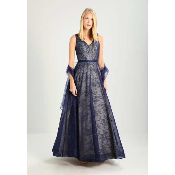 Luxuar Fashion Suknia balowa navyblau LX021C04X