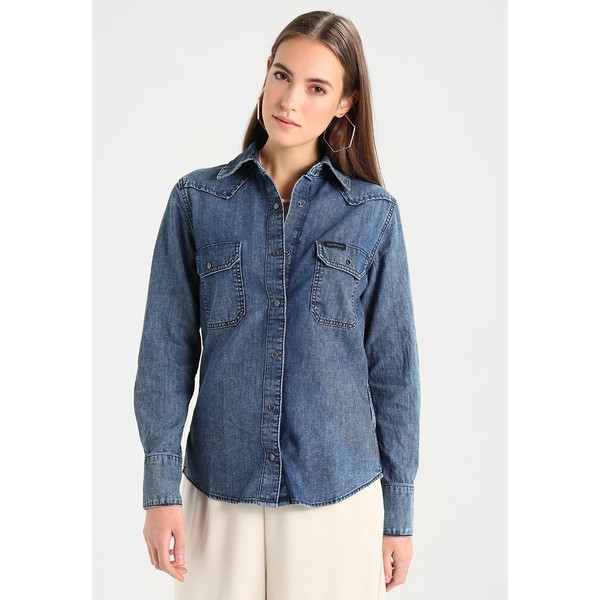 Calvin Klein Jeans WESTERN LEAN Koszula soho blue C1821E01N