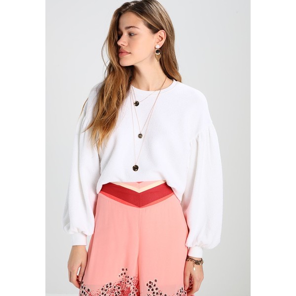 Free People SLEEVES LIKE THESE Sweter white FP021I01W