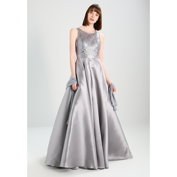 Luxuar Fashion Suknia balowa silber LX021C03P