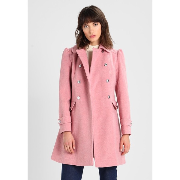 Dorothy Perkins DOLLY COAT Płaszcz wełniany /Płaszcz klasyczny pink DP521U01C