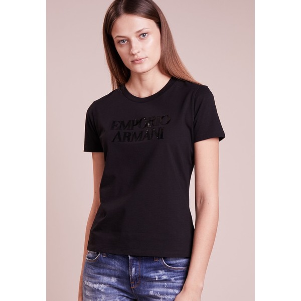 Emporio Armani T-shirt z nadrukiem black EA821D002