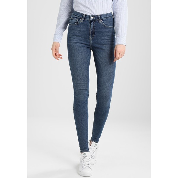 Topshop Tall JAMIE Jeans Skinny Fit mid denim TP721N04J