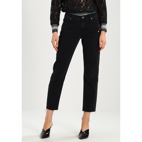Modström FRENCHY Jeansy Relaxed fit black MO421N004