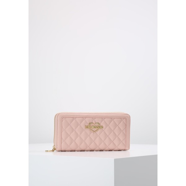 Love Moschino QUILTED WALLET BIG Portfel rosa LO951F02H