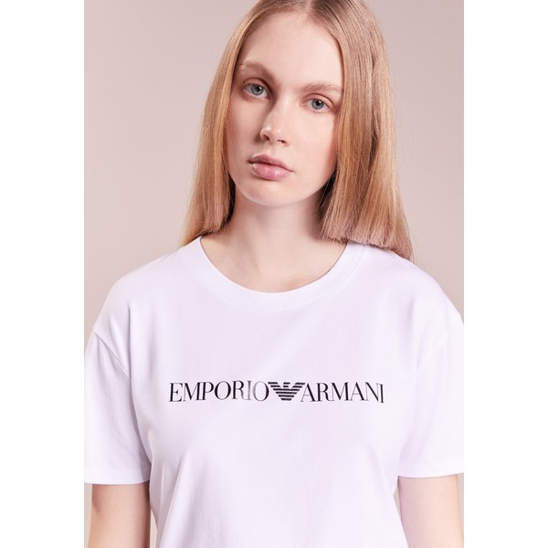Emporio Armani T-shirt z nadrukiem white EA821D007